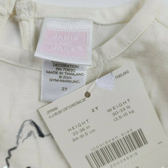 Janie And Jack 2T toddler girl Fox Shirt long sleeve new - Picture 5 of 10